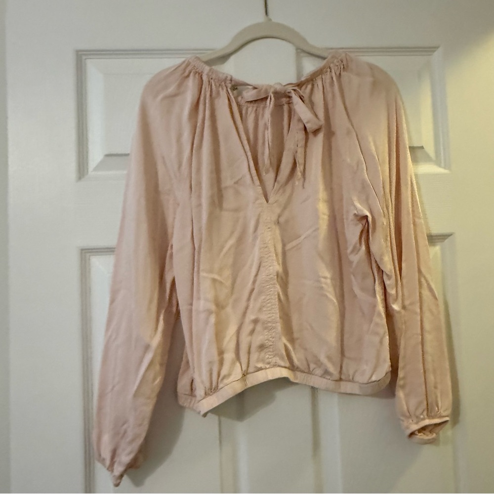 Cloth & Stone Blush Women's Blouse